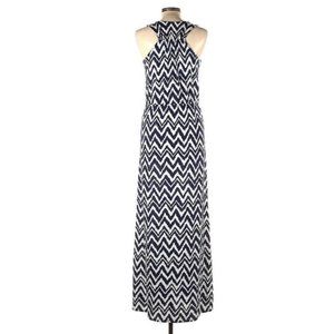 LILLY PULITZER MILLS MAXI DRESS Black And White GET YOUR CHEV ON Medium